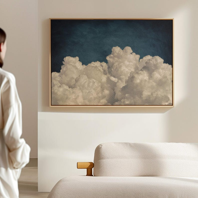 Samiredo Framed Night Sky Art – Statement Bedroom Piece