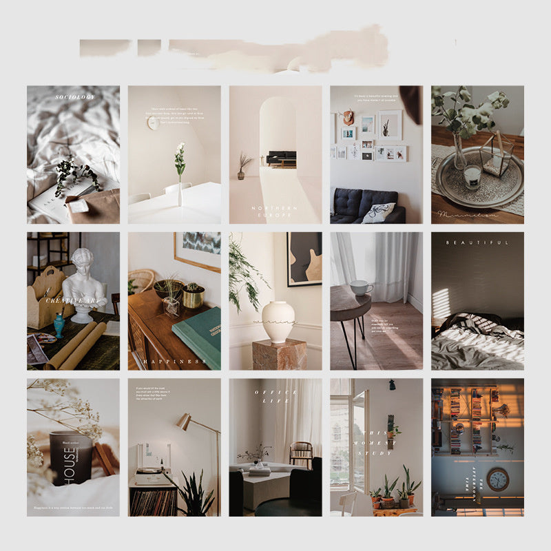 Living Room Wall Decoration Diy Photo Wall Poster