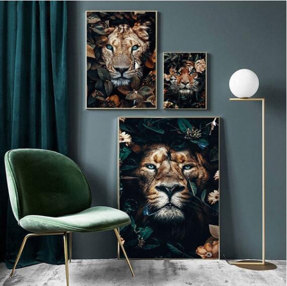 Creative Animal Wall Poster