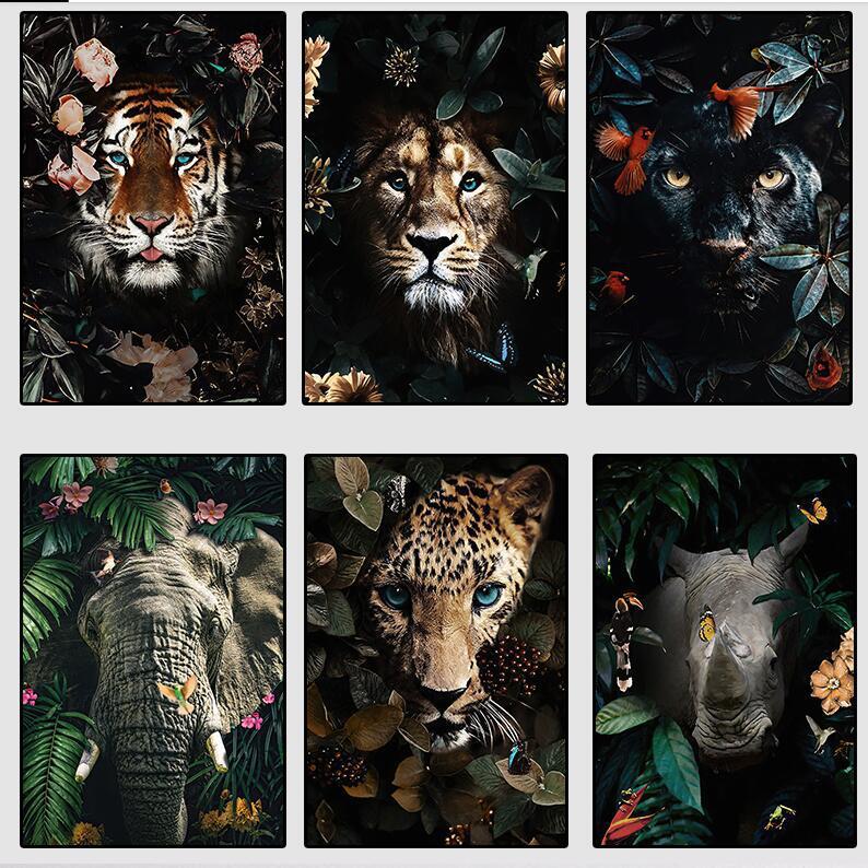 Creative Animal Wall Poster