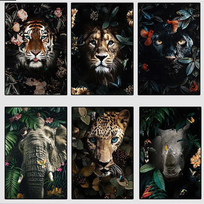 Creative Animal Wall Poster