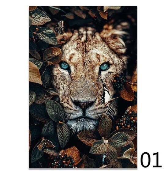 Creative Animal Wall Poster