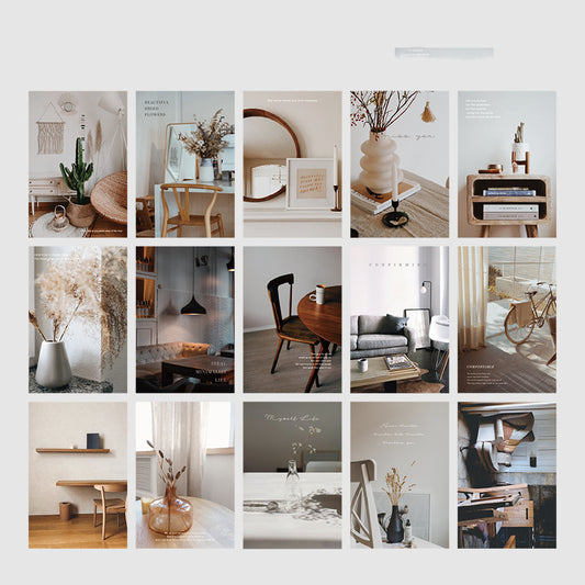 Living Room Wall Decoration Diy Photo Wall Poster